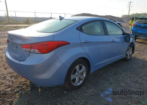2012 Hyundai Elantra Gls (Ulsan Plant) из США, поврежденный, VIN KMHDH4AE5CU316420
